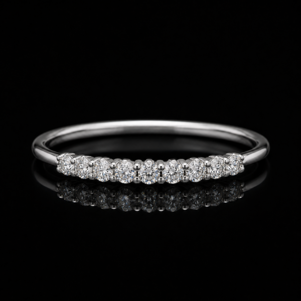 Pt900 ダイヤモンドリング（0.1ct）（Pt900（プラチナ900）・ダイヤモンド 0.1ct・指輪・リング / プラチナ）